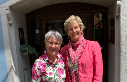 Hanna Lienhard, Governor 2020/21 und Christine Winkler Unterberg, Governor 2021/2022